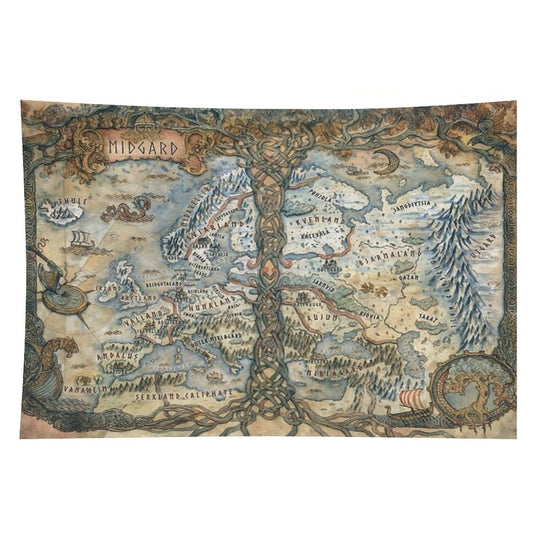 Midgard (Gods of The Ragnarok Era) Tapestry
