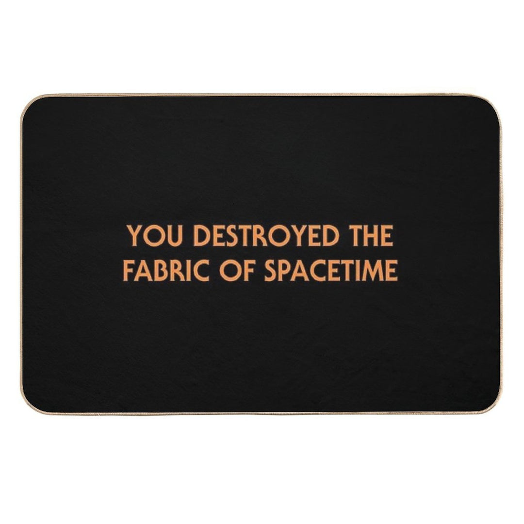 Outer Wilds Breaking Spacetime Ending  Eco-Friendly Bath Mat