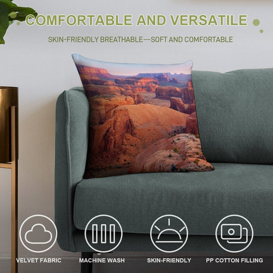 Hunt's Mesa Soft Anti-Pilling Throw Pillow