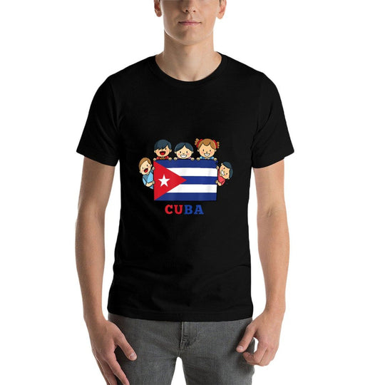 Kids Cuba Hispanic Heritage Month Cuban Comfortable T-Shirt