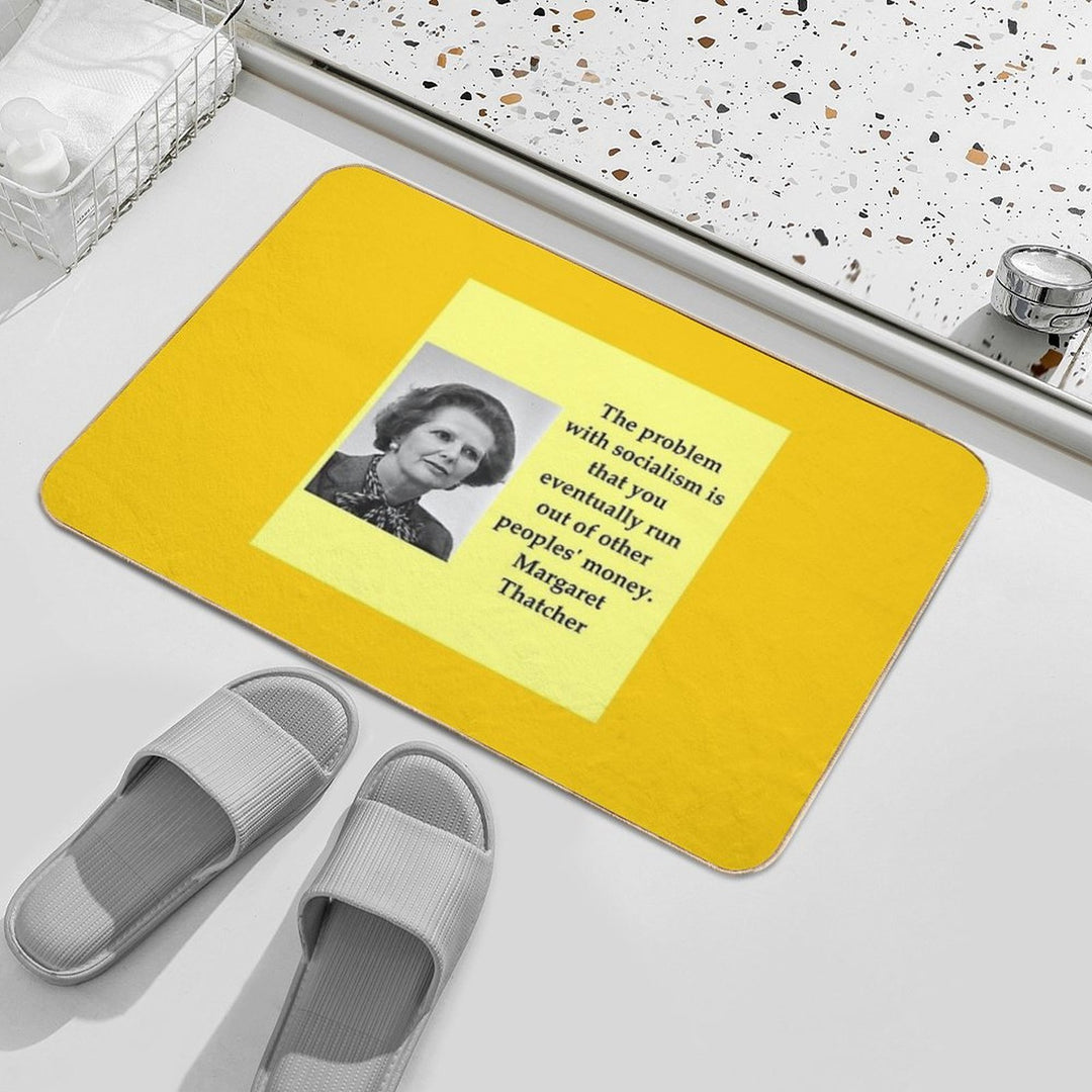 Margaret Thatcher  Slip-Resistant Bath Mat