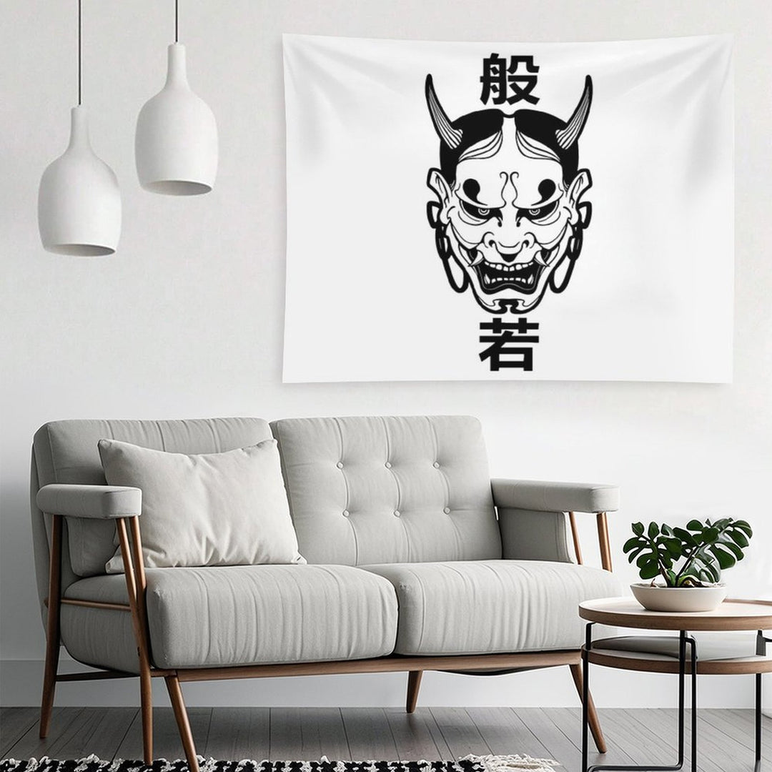 Hannya Mask Tapestry