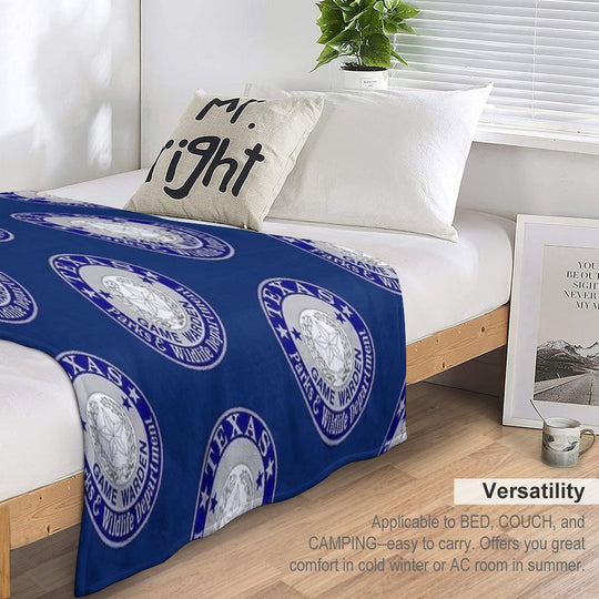 Texas  Game Warden Lightweight Throw Blanket