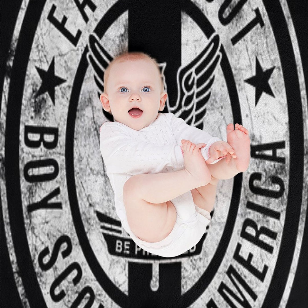 Officially Licensed Eagle Scout Lightweight Throw Blanket