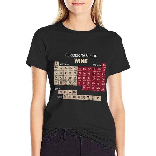 Funny Wines Periodic Table Of Elements Gifts  Soft T-Shirt
