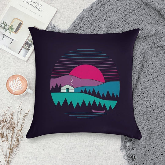 Back to Basics Soft High-Density Material Throw Pillow