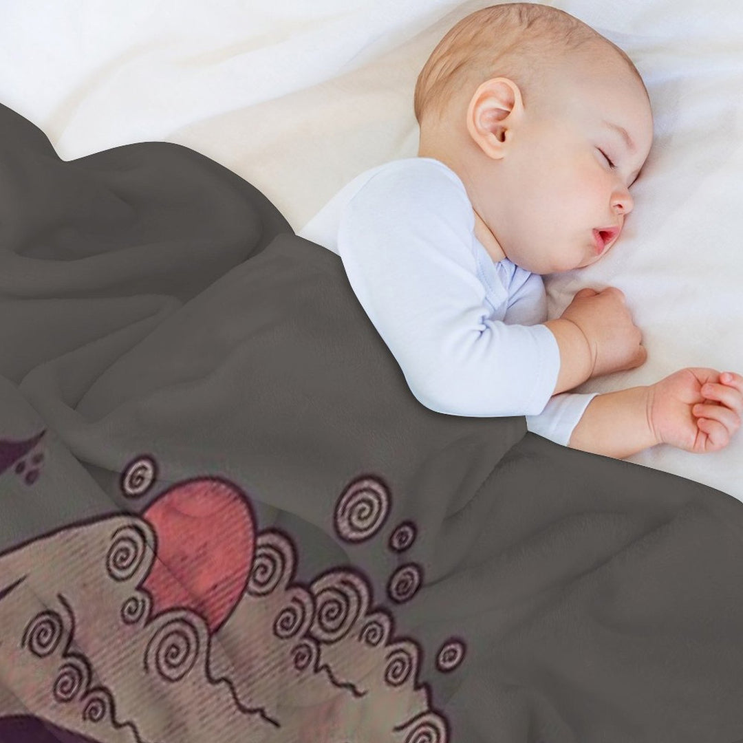 Dark Waters Travel-friendly Throw Blanket