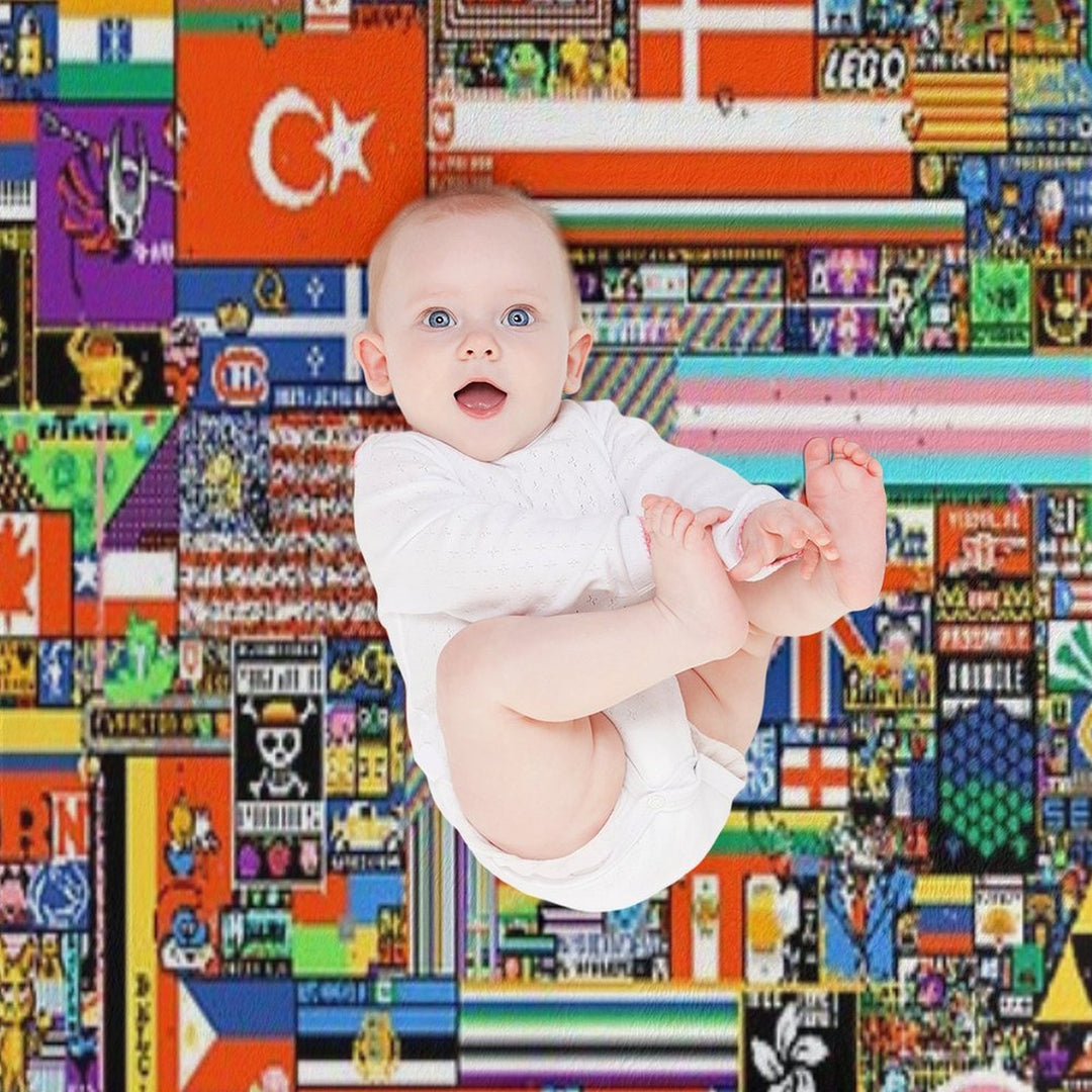 R Place All-season Throw Blanket