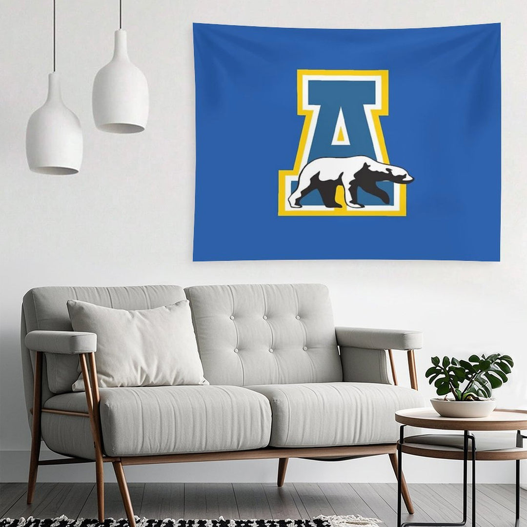 Alaska University Fans Art Tapestry