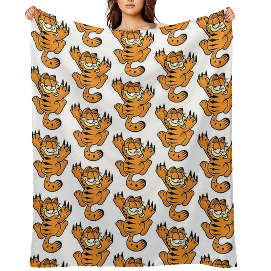 Cute Garfield Gift-ready Throw Blanket