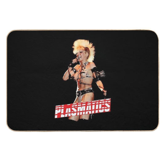Plasmatics Band Durable Bath Mat