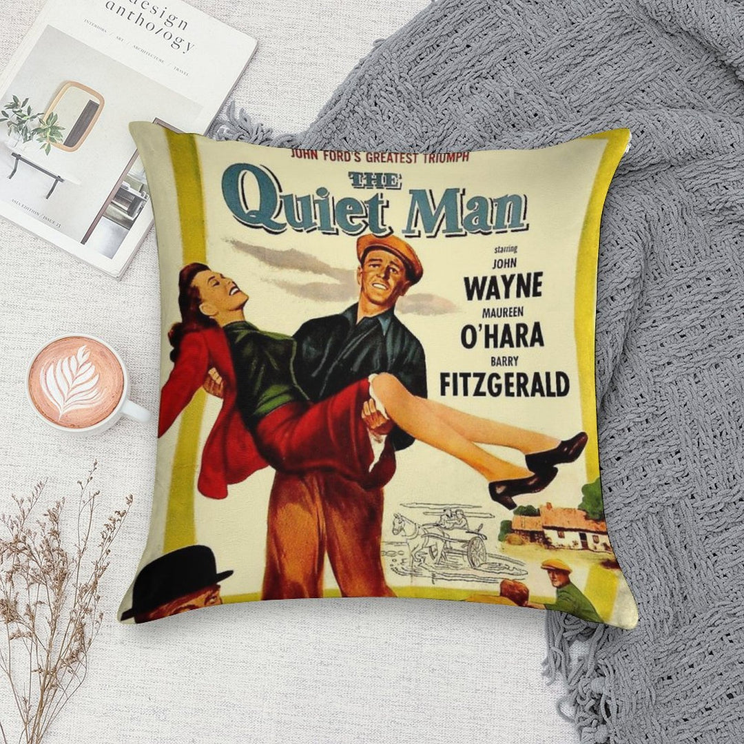 The Quiet Man Soft Bedroom Essential Throw Pillow