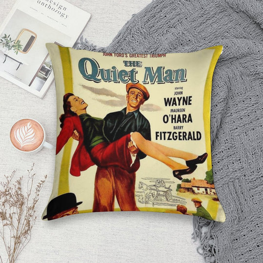 The Quiet Man Soft Bedroom Essential Throw Pillow