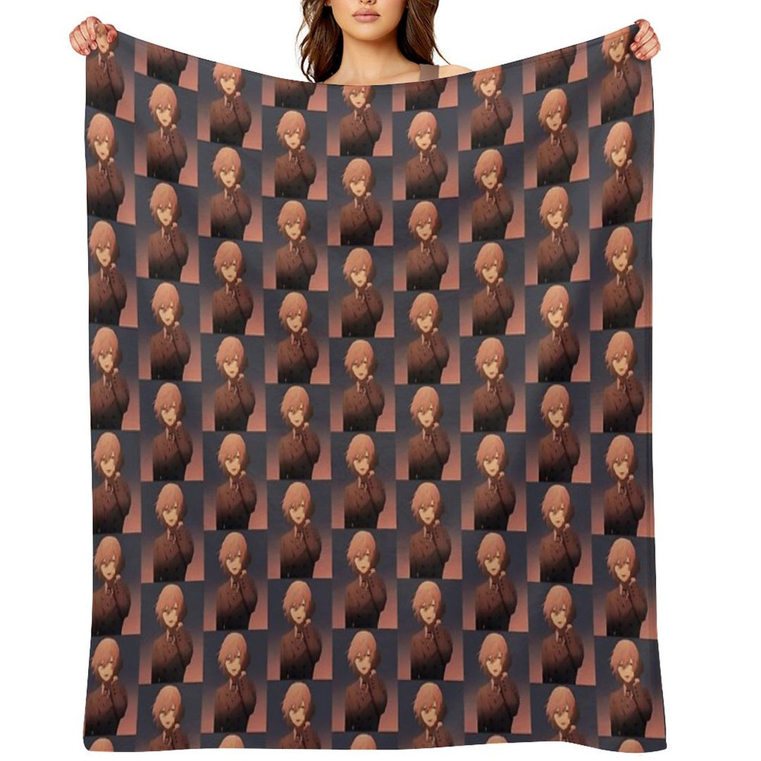 Goro Akechi Lightweight Throw Blanket