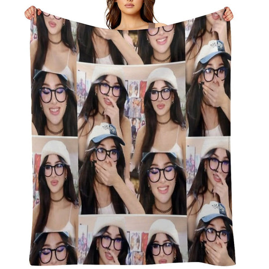 Sssniperwolf Collage Anti-pilling Throw Blanket