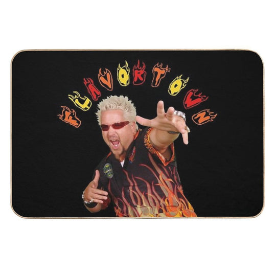 Guy Fieri Flavortown  Absorbent Bath Mat