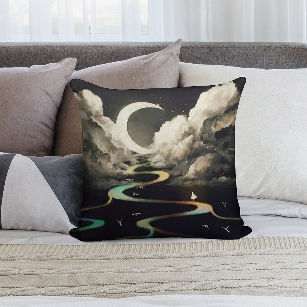 Ascending by Aurora. Soft Gift Ready Throw Pillow