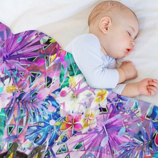 J Balvin Portrait Artwork Travel-friendly Throw Blanket