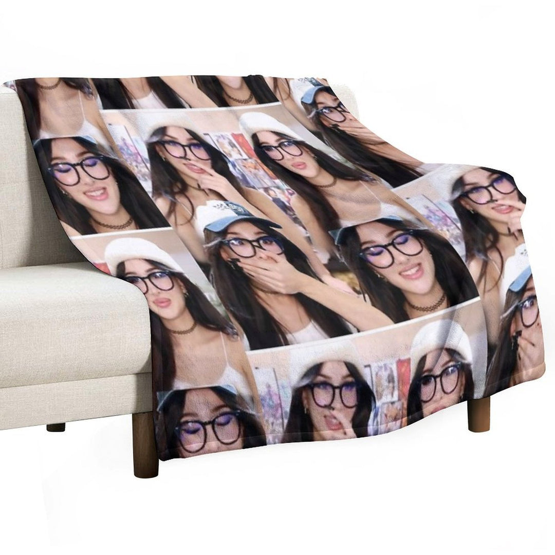 Sssniperwolf Collage Anti-pilling Throw Blanket