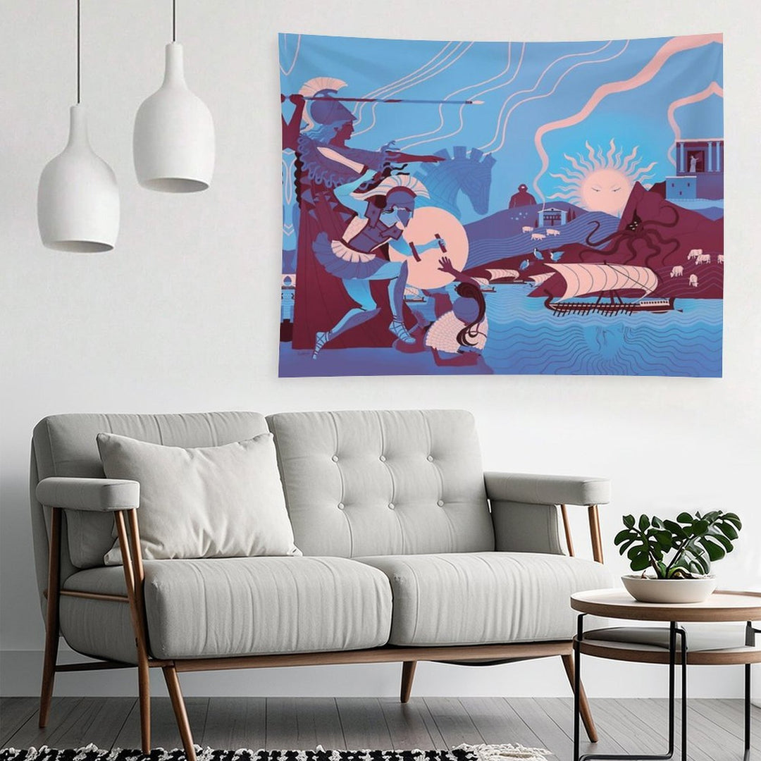 Homeric Landscape - Winter Tapestry