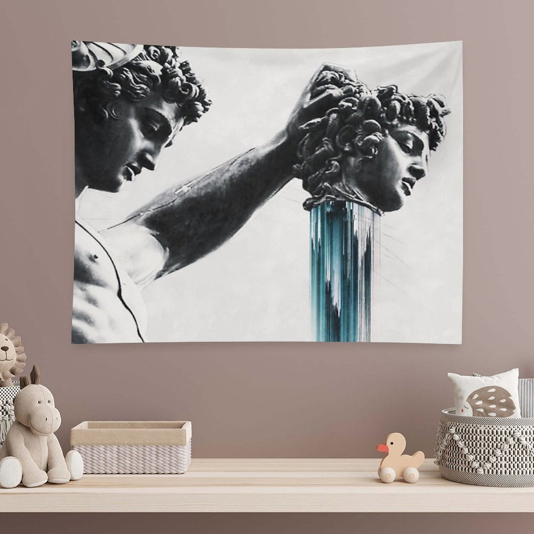 Perseus And  Medusa Tapestry