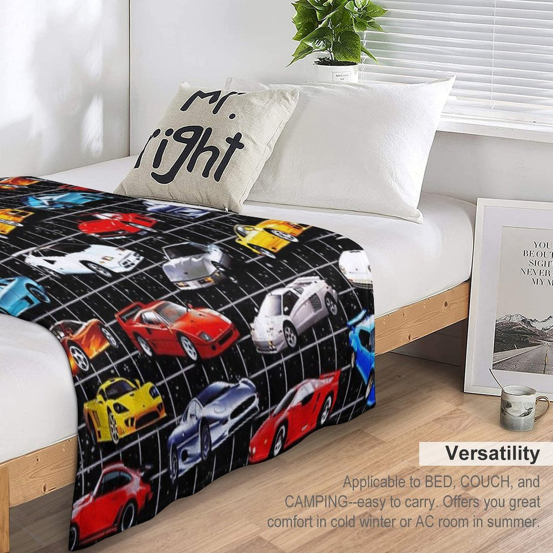 Dream Cars All-season Throw Blanket