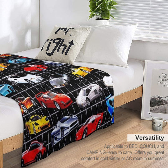 Dream Cars All-season Throw Blanket