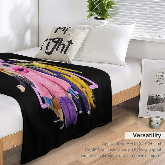 The Masked Singer Merch ITV Masked Singer Comfort Throw Blanket