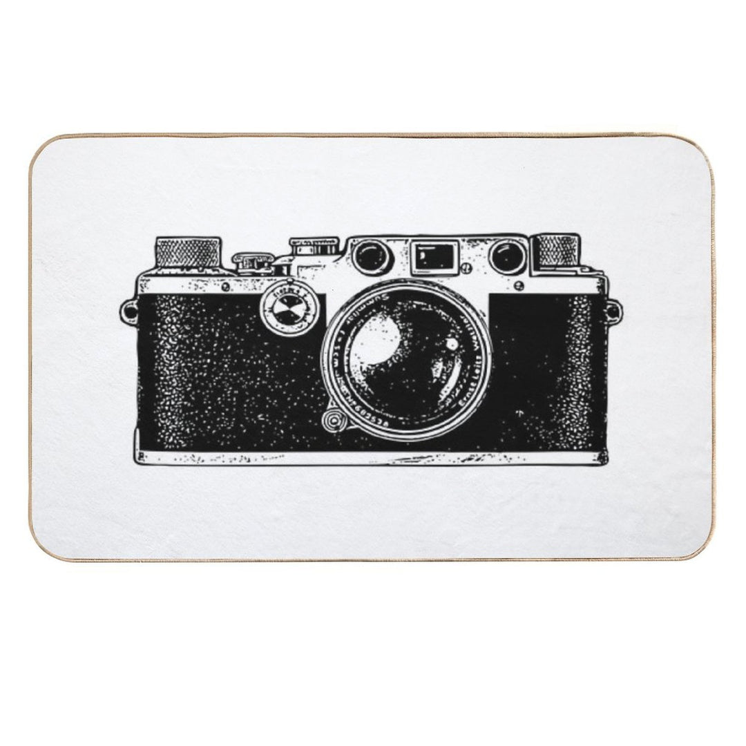 Old Camera  Versatile Bath Mat