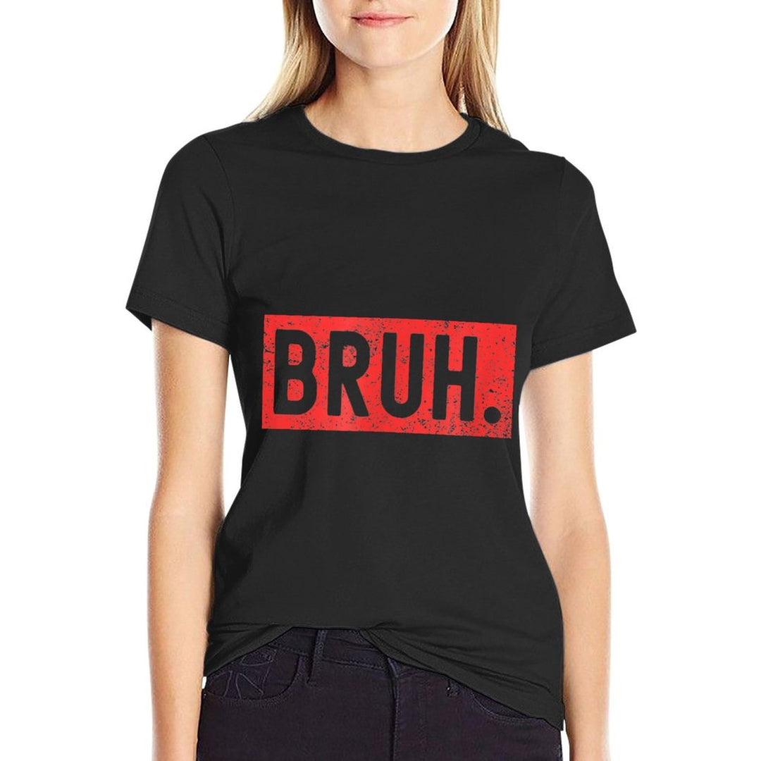 Bruh Meme Funny Saying Brother Greetingns Boys Men  Odor-resistant T-Shirt