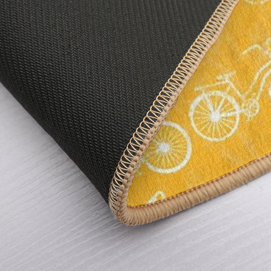 Grungy Bicycle Collection  Odorless Bath Mat