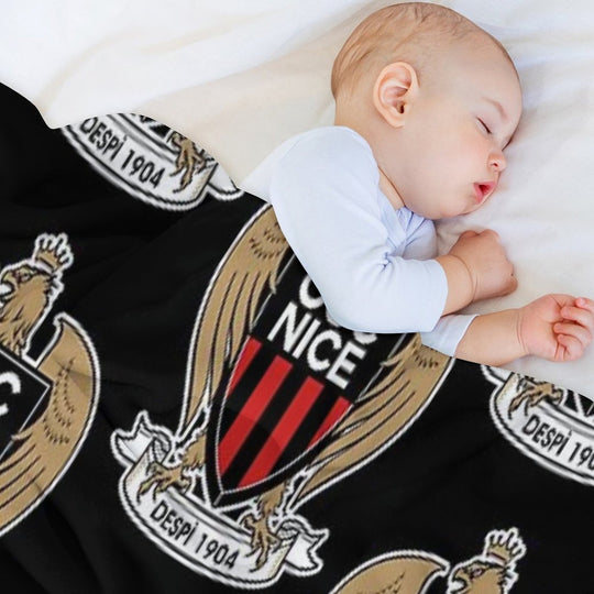 OGC Nice Gift-ready Throw Blanket