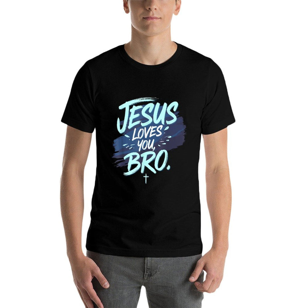 Jesus Loves You Bro Christian Religious  Classic T-Shirt