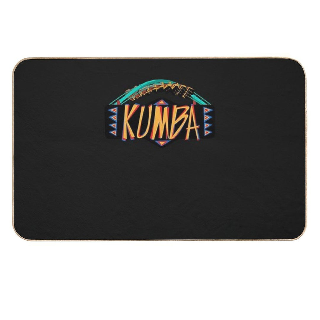Kumba Busch Gardens Essential T-Shirt Durable Bath Mat