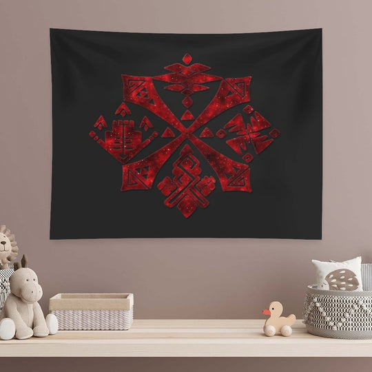 Monster Hunter - Hunter's Guild Emblem (Galaxy Design) Tapestry