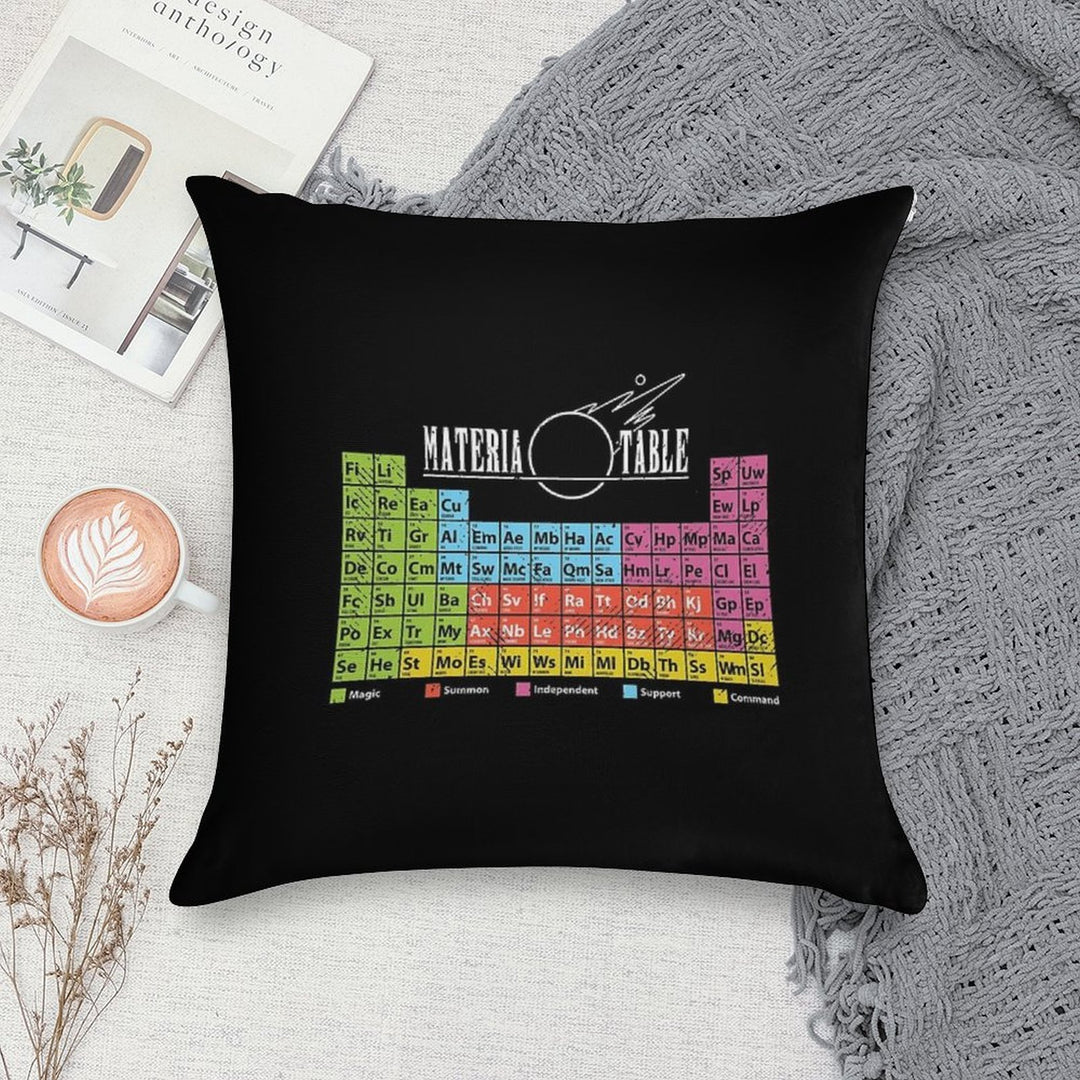 Materia Table Soft Bedroom Essential Throw Pillow