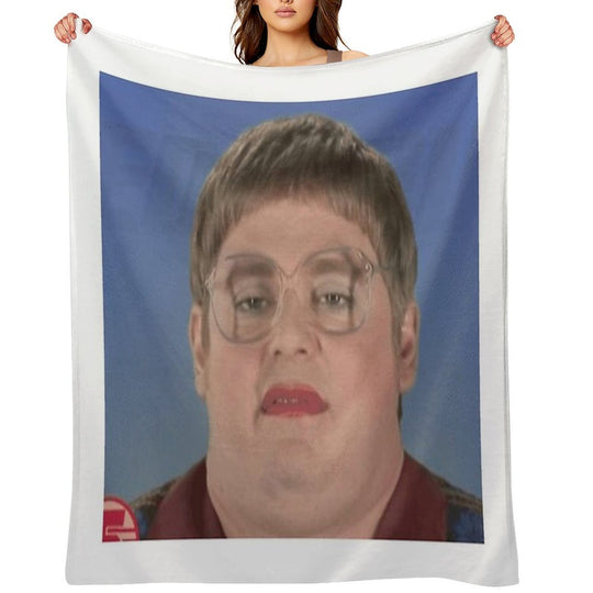 Tim And Eric News Wrinkle-free Throw Blanket