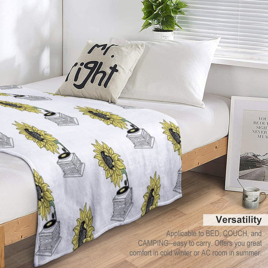 Singing in The Sun Comfort Throw Blanket