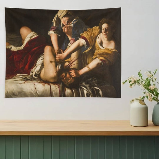 Artemisia Gentileschi's Judith Slaying Holofernes Tapestry