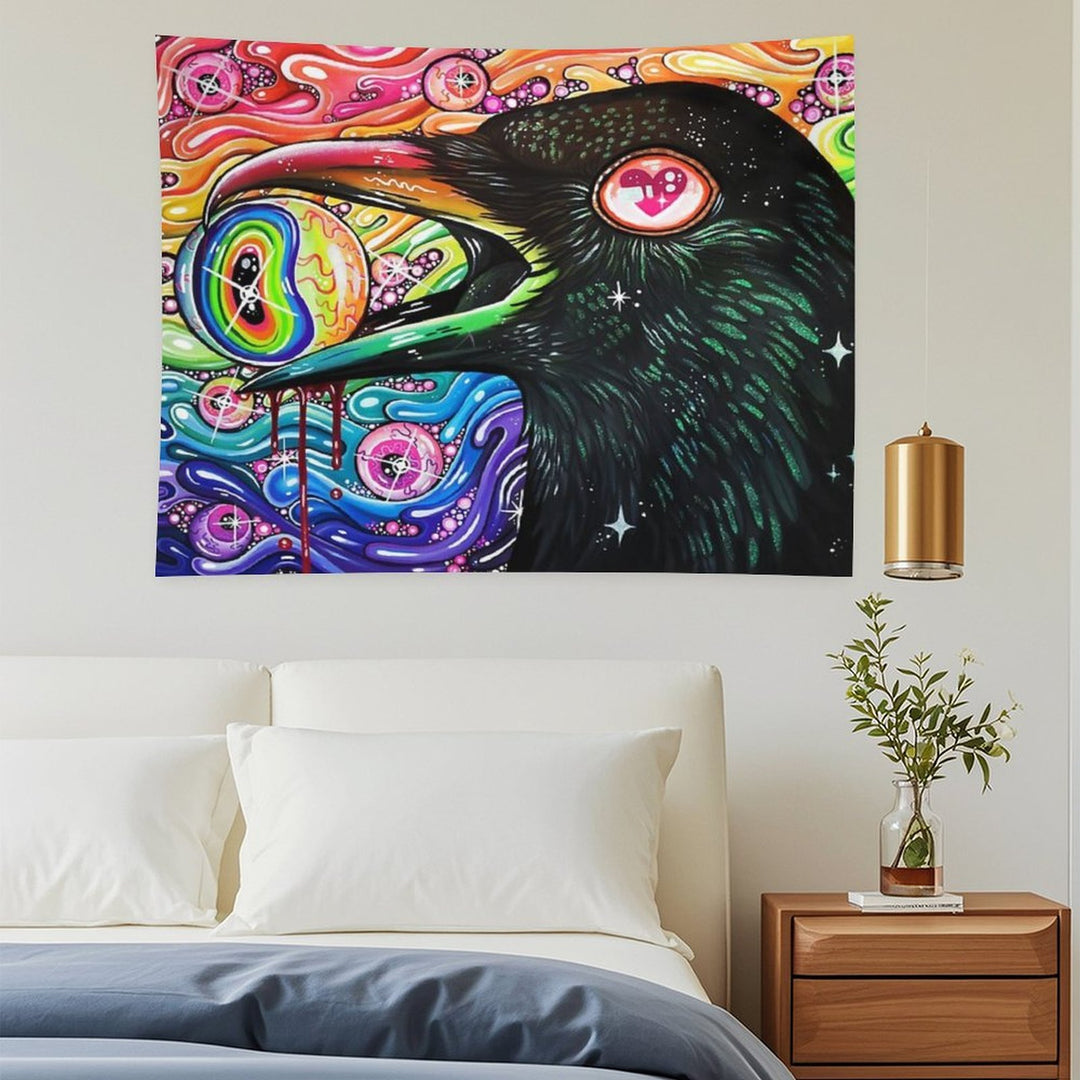 GlitterCrow Tapestry