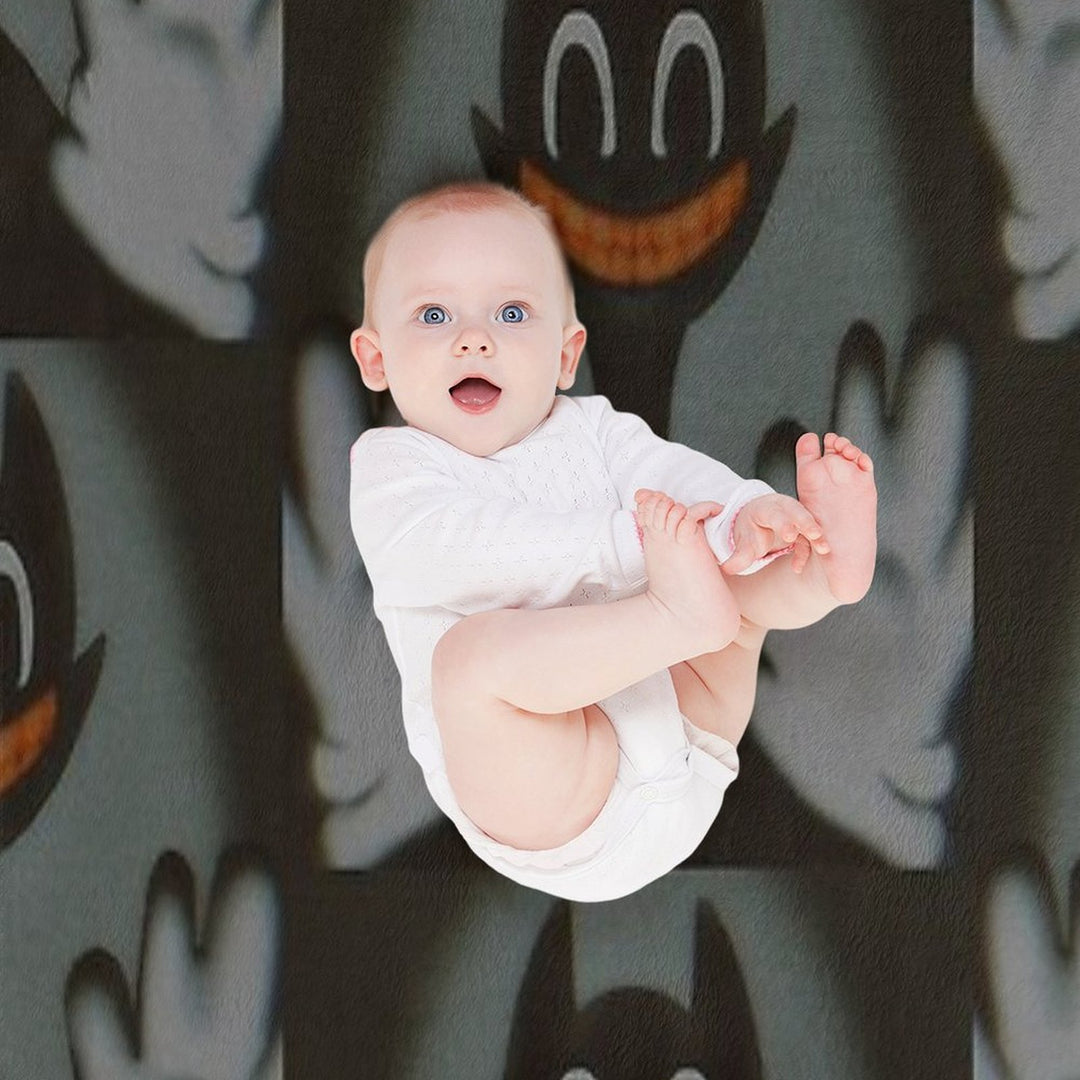 Cartoon Cat Machine-washable Throw Blanket