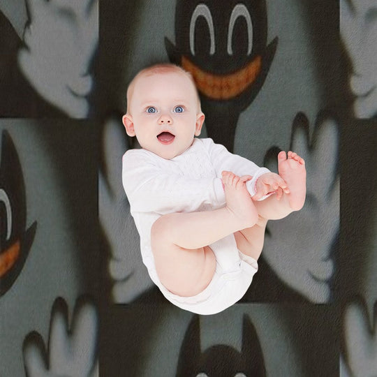 Cartoon Cat Machine-washable Throw Blanket