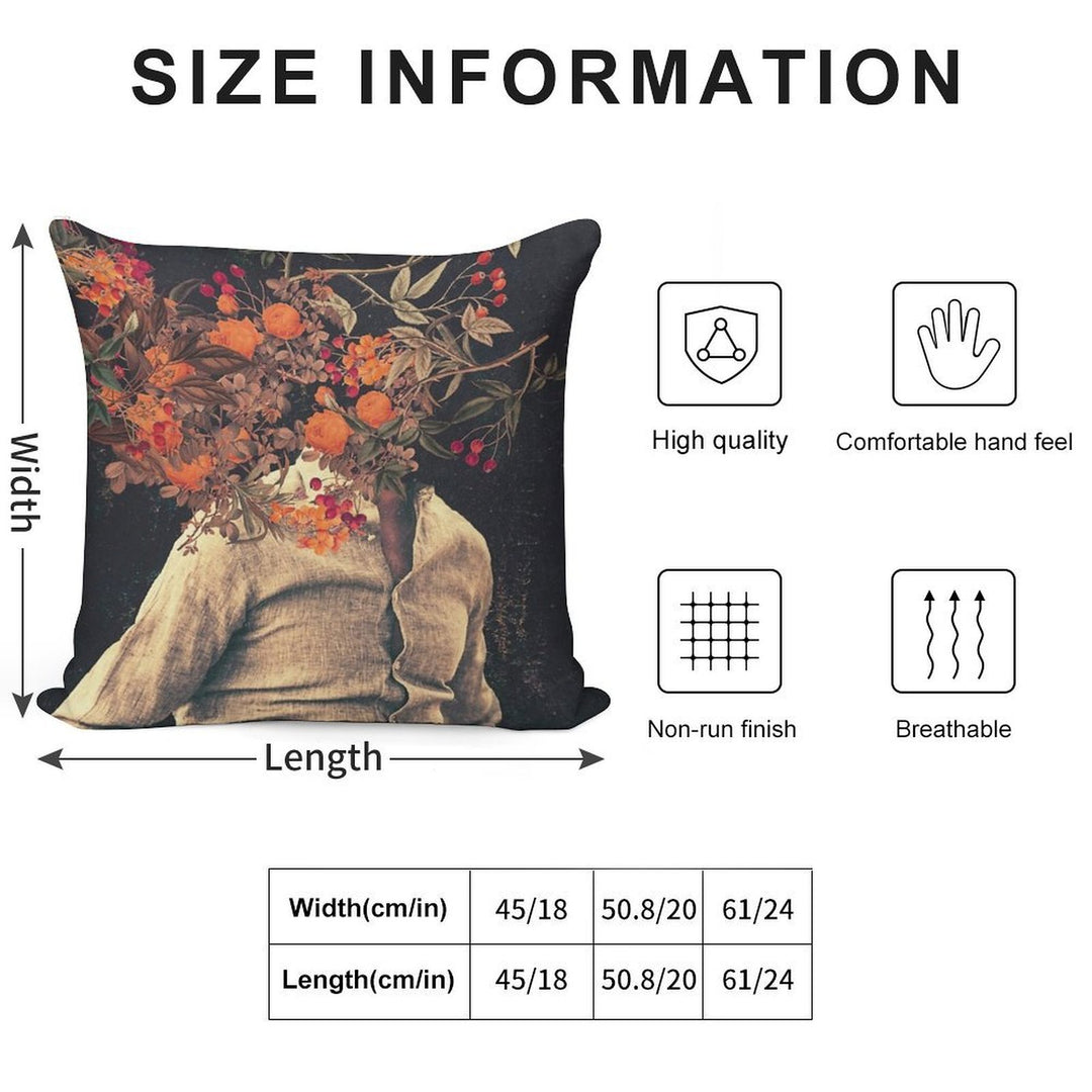 Roots Soft Bedroom Essential Throw Pillow