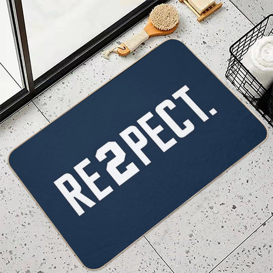 Derek Jeter - Respect  Slip-Resistant Bath Mat