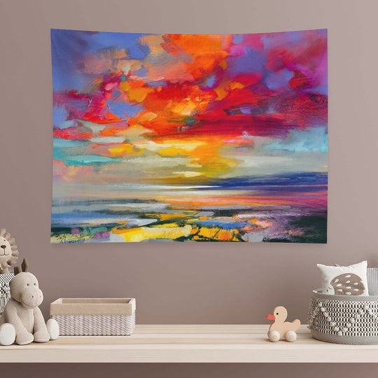 Vivid Light 2 Tapestry