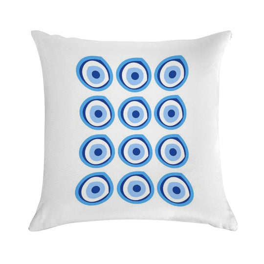 Evil Eye Soft Bedroom Essential Throw Pillow