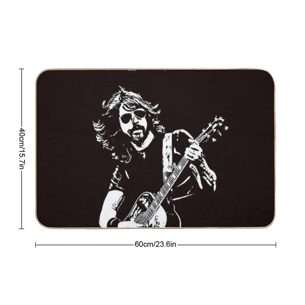 The Rock And Grohl Factory Concert Van Tour Merch Durable Bath Mat