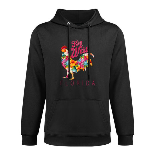 Key West Islands Florida Hibiscus Flower Chicken Casual Wear Hoodie