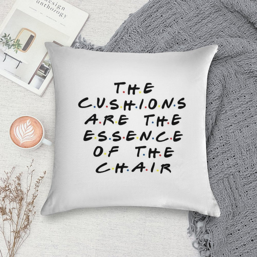 The Cushions Are The Essence Of The Chair Soft Ultra-Soft Texture Throw Pillow