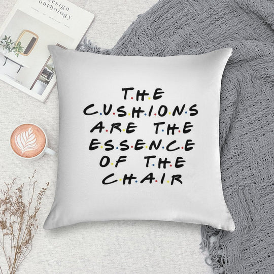 The Cushions Are The Essence Of The Chair Soft Ultra-Soft Texture Throw Pillow